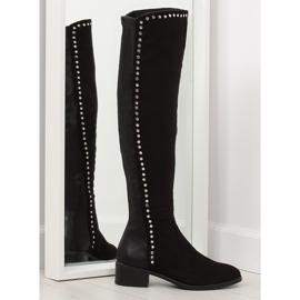 Bottes de mousquetaire FC-H101 noires