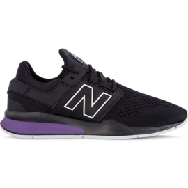 New Balance Ms247 est Tritium Pack Black avec Faded Violet noir