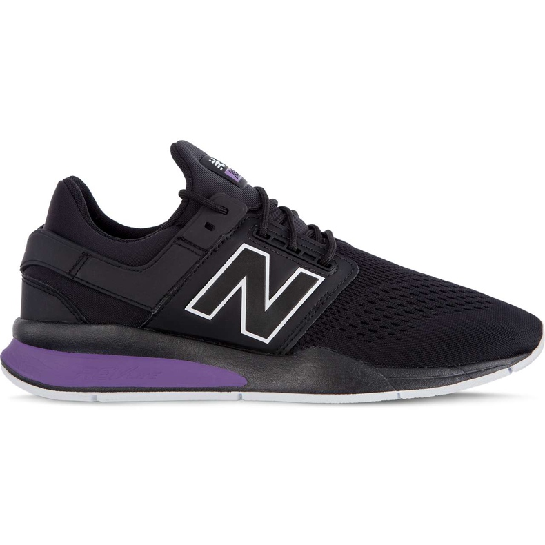 New Balance Ms247 est Tritium Pack Black avec Faded Violet le noir