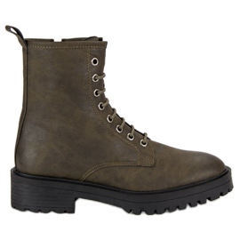 Corina Bottes de travail élégantes vert Corina Bottes de travail élégantes vert