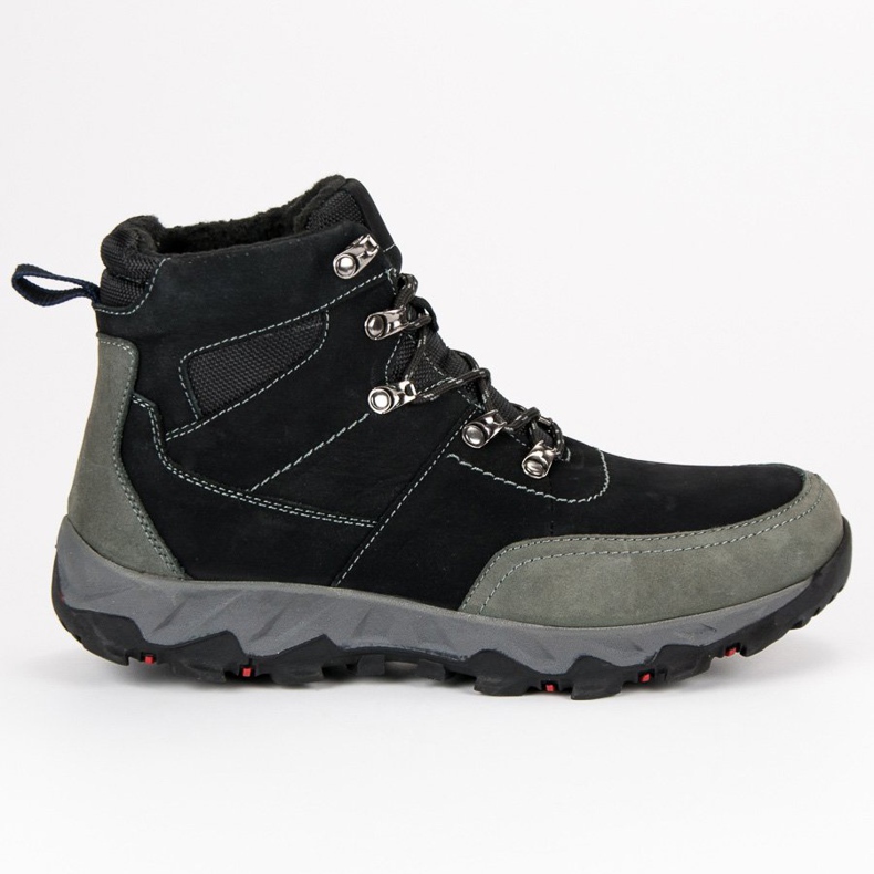 Original Walkman Shoes Chaussures de trekking en cuir le noir