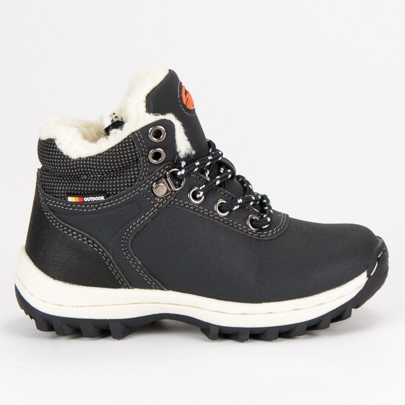Ax Boxing Chaussures d'hiver avec fermeture à glissière bleu