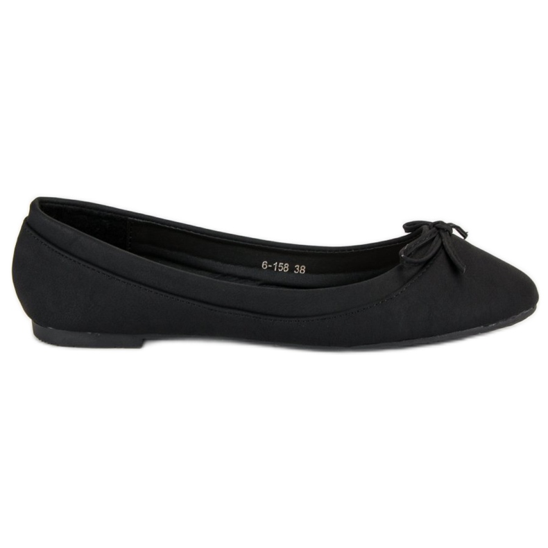 Lucky Shoes Ballerines noires le noir