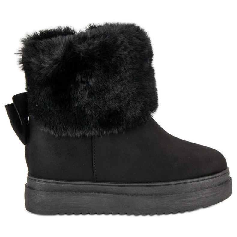 Bottes de neige Avec fourrure VINCEZA le noir