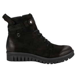 Bottes de travail noires VINCEZA
