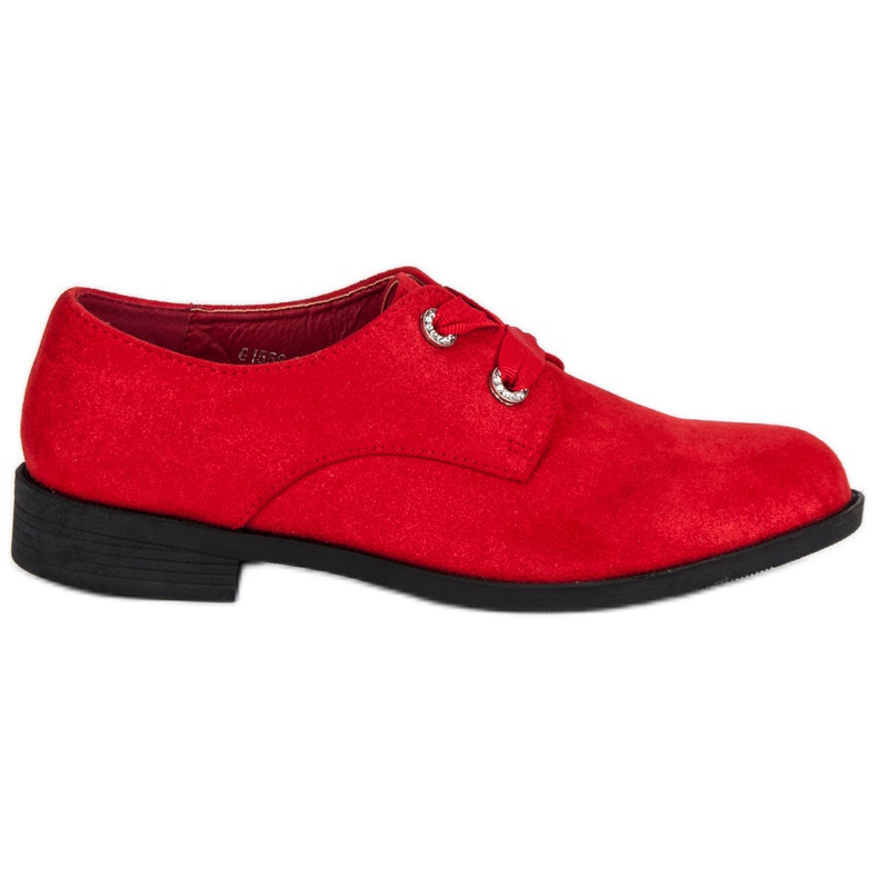 Bello Star Chaussures à lacets rouges