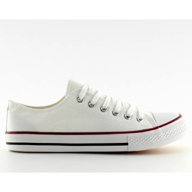 Baskets blanches classiques pour femmes XL03 Blanc