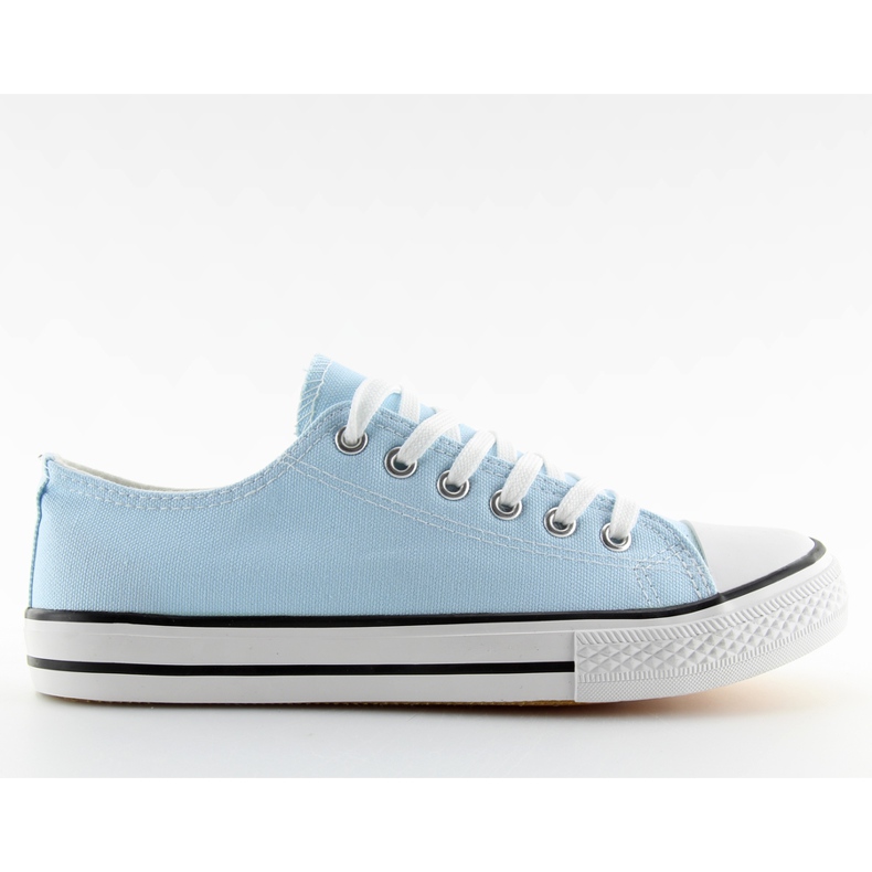 Baskets classiques femme bleues XL03 L.BLUE