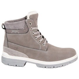 MCKEYLOR Trappeurs Gris MCKEYLOR Trappeurs Gris