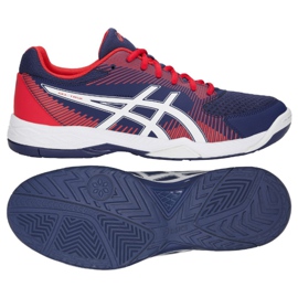 Chaussures de volley-ball Asics Gel Task M B704Y-400 bleu marin bleu marin
