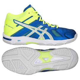 Chaussures de volley-ball Asics Gel Beyond 5 Mt M B600N-400 multicolore bleu Chaussures de volley-ball Asics Gel Beyond 5 Mt M B600N-400 multicolore bleu