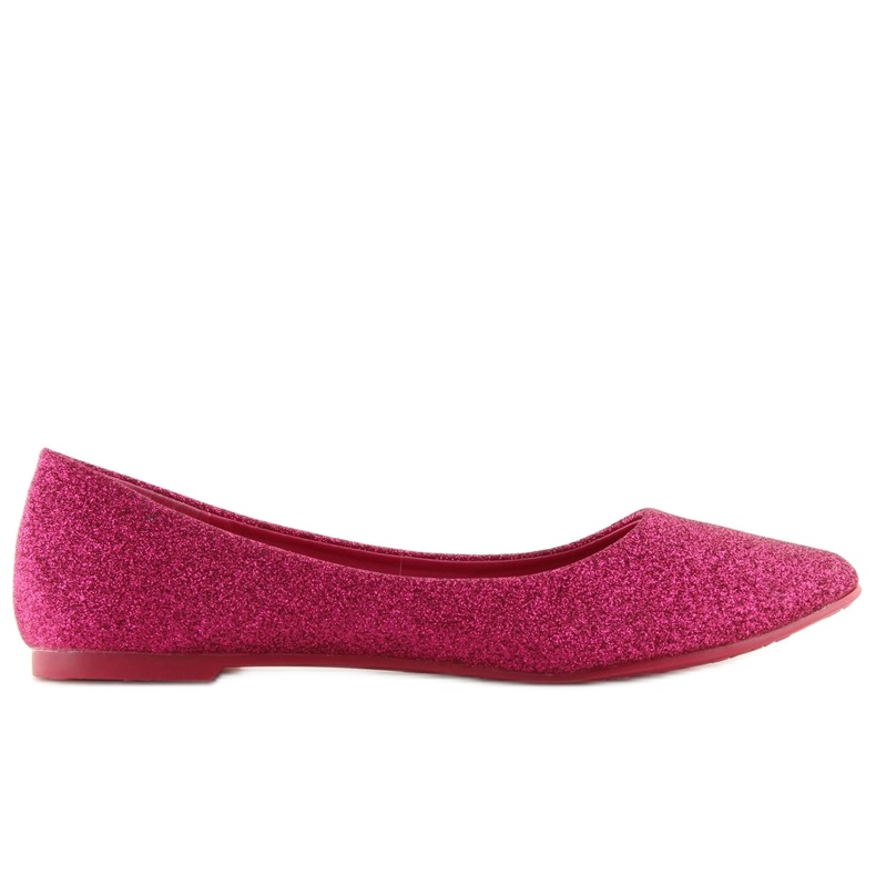 CC200P Ballerines pailletées fuchsia rose