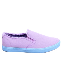 Slip femme violet NB166 Violet
