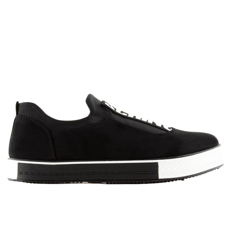 Baskets femme noires NB178 Noir le noir