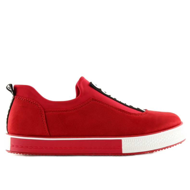 Baskets femme rouges NB178 Rouge