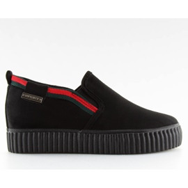 Sneakers slip-on noir 107-40 Noir