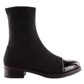 Bottines élastiques noires NC780 Noir le noir