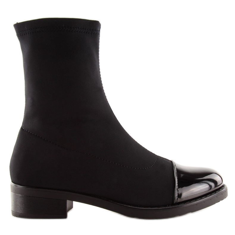 Bottines élastiques noires NC780 Noir le noir