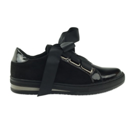 Creepers semelle intérieure cuir Filippo shoes le noir