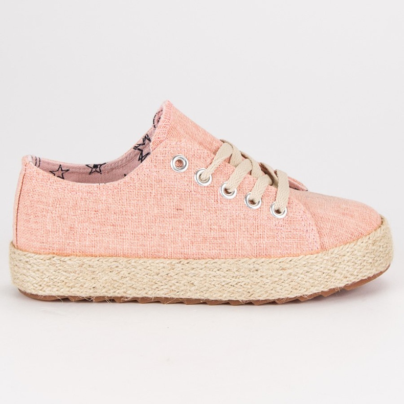 Kylie Espadrilles pour enfants rose