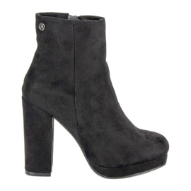 Small Swan Bottes classiques sur le poteau noir