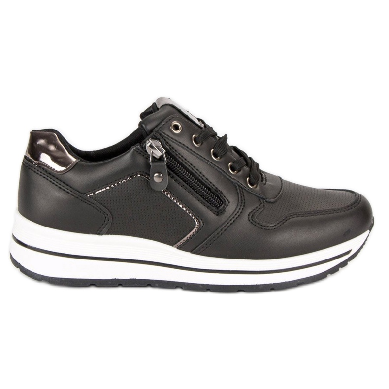 Chaussures de sport à enfiler le noir