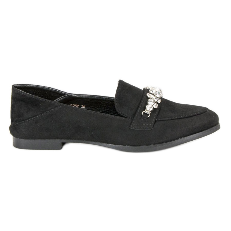 Bestelle Mocassins noirs élégants le noir