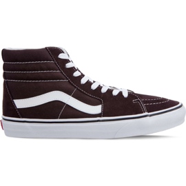 Vans Sk8 Hi U5Z Chocolate Torte True White brun