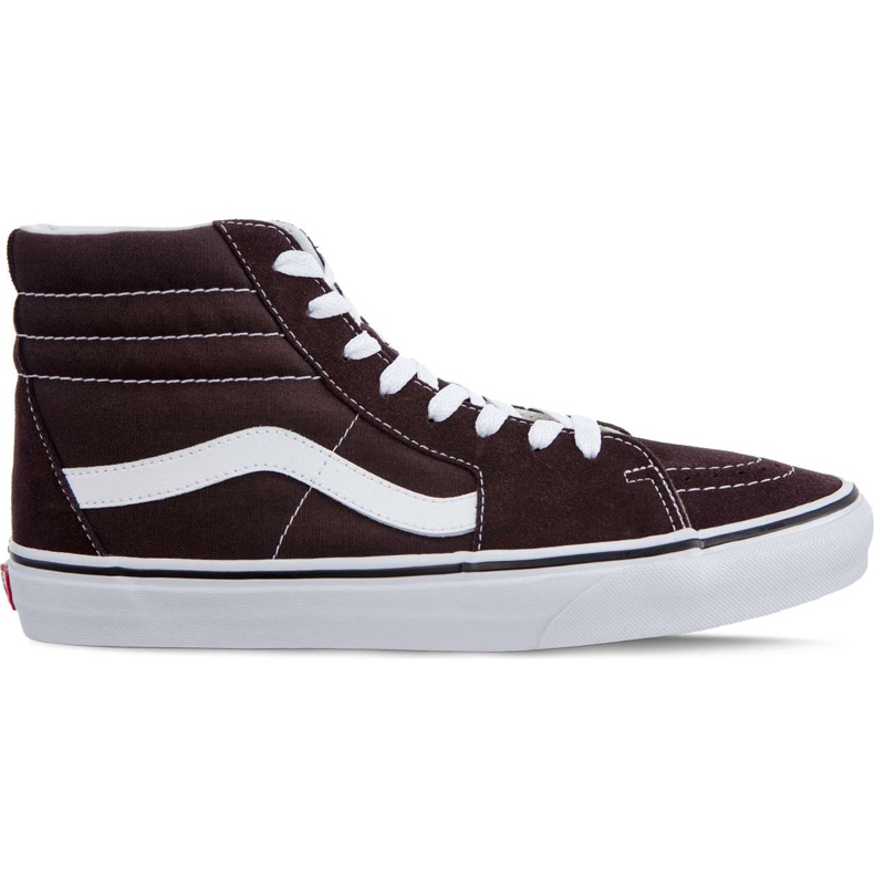 Vans Sk8 Hi U5Z Chocolate Torte True White brun