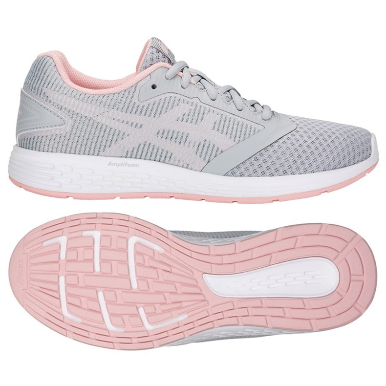Chaussures de course Asics Patriot 10 W 1012A117-020 rose gris