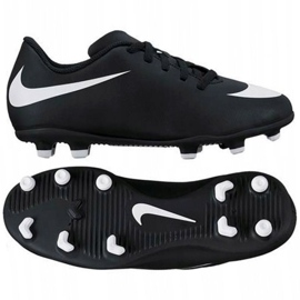 Nike Bravata Ii Fg Jr 844442-001 chaussures de football multicolore le noir