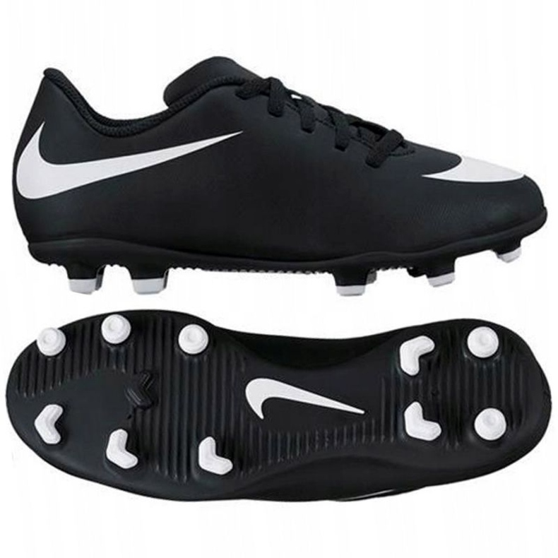 Nike Bravata Ii Fg Jr 844442-001 chaussures de football multicolore le noir