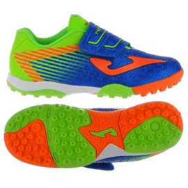 Chaussures de football Joma Tactil TF Jr TACW.804.TF bleu