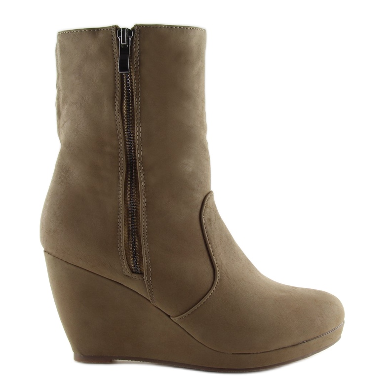Bottines 100-396 Kaki