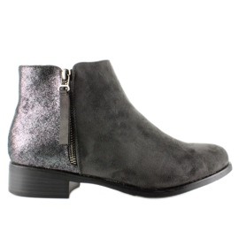 Dos brillant 1546-89 Boots Jodhpur grises