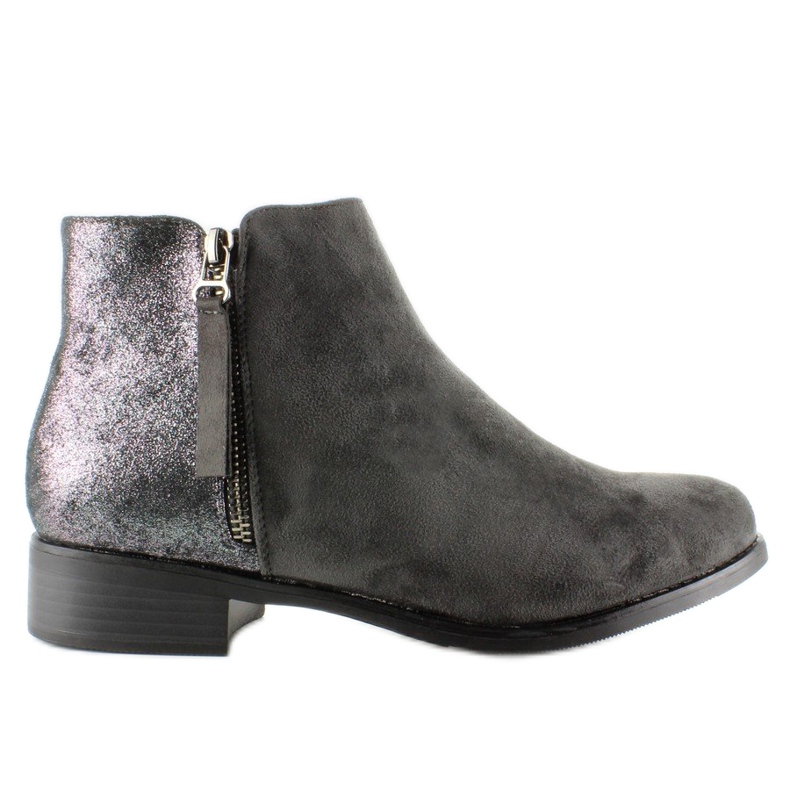 Dos brillant 1546-89 Boots Jodhpur grises