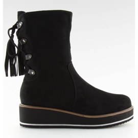 Boots femme noires TH17-7 Noir le noir Boots femme noires TH17-7 Noir le noir