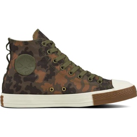 Converse Chuck Taylor All Star Cordura Surplus Field Aigrette Marron brun vert Converse Chuck Taylor All Star Cordura Surplus Field Aigrette Marron brun vert
