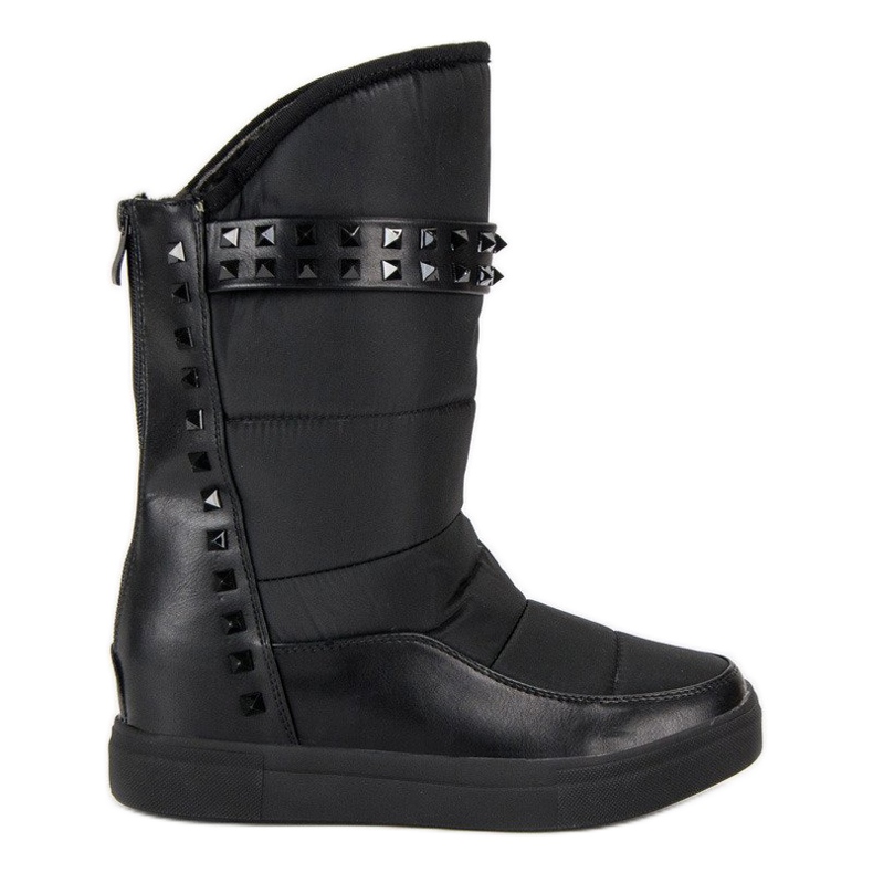 Seastar Bottes de neige rock noires le noir