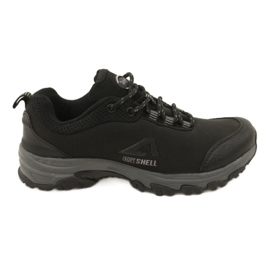 American Club Chaussures de sport américaines pour femmes softhell imperméables 1802 noir
