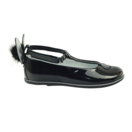 Ballerines bidons avec oreilles Bartek 45025 noir
