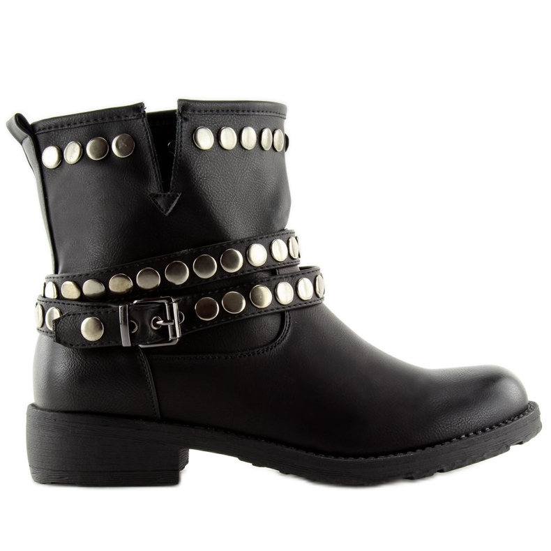 Bottes militaires noires A89811 Noir le noir