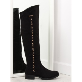 Bottes noires, bottes noires 990-PG noir