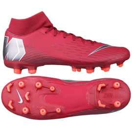 Chaussures de football Nike Mercurial Superfly 6 Academy Mg M AH7362-606 rouge rouge