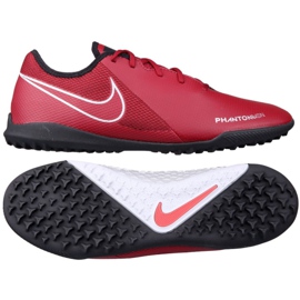 Chaussures de football Nike Phantom Vsn Academy Tf M AO3223-606 multicolore rouge