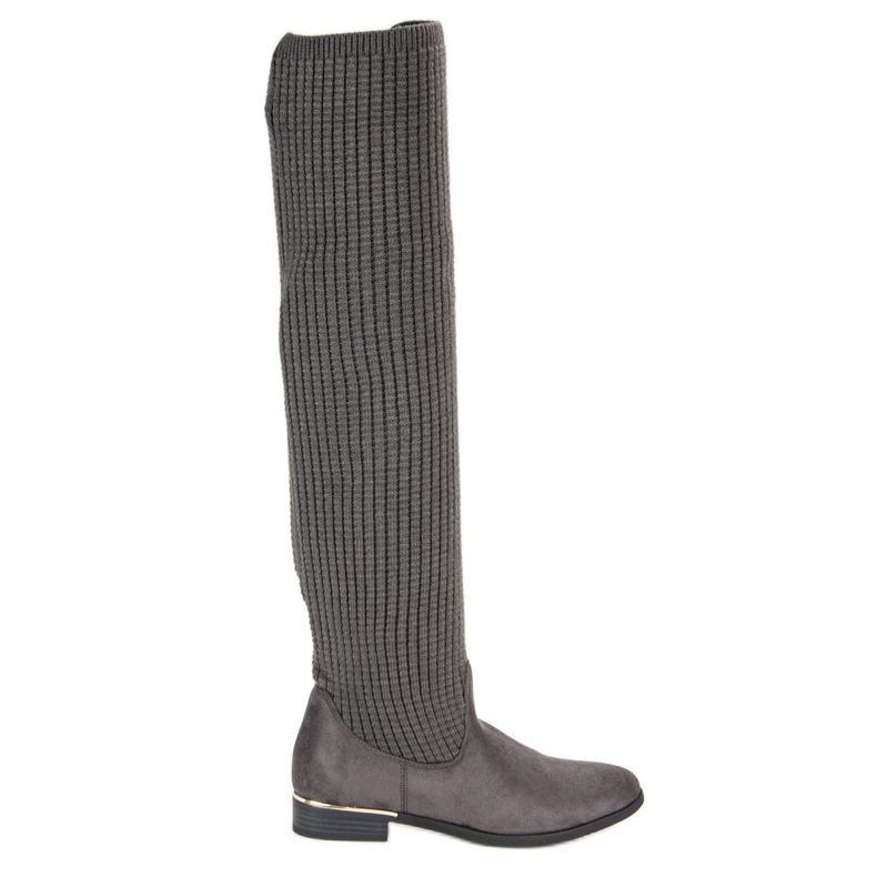 Super Me Bottes ajustées pour femmes gris