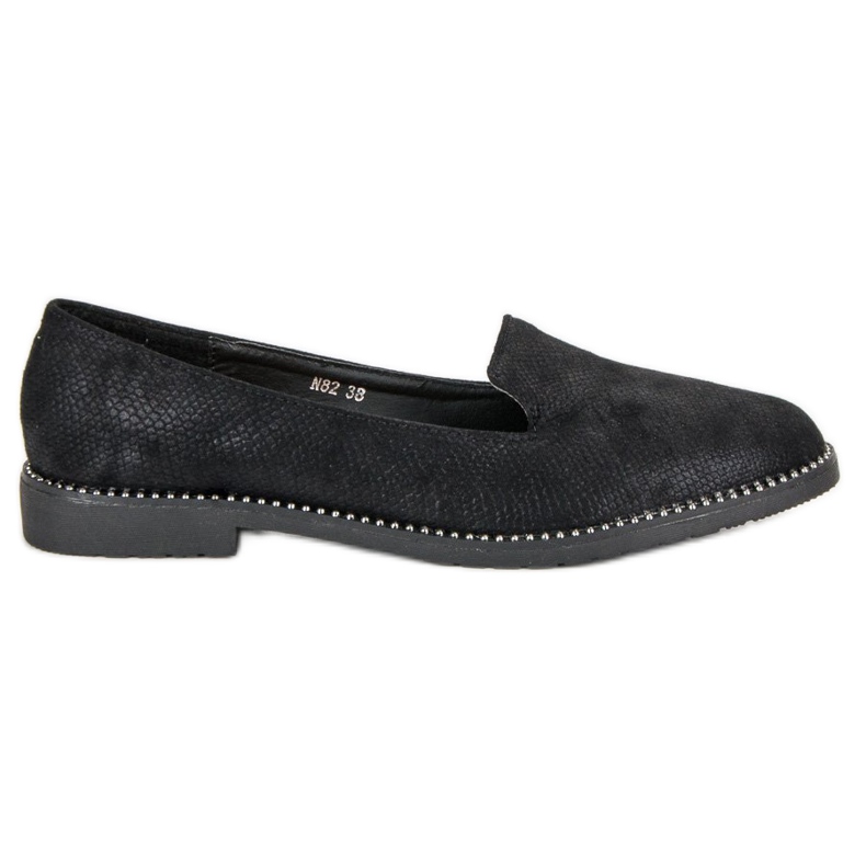Bestelle Lords slip-on noirs le noir