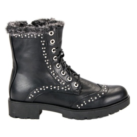 Travailleurs de la roche avec isolation noir