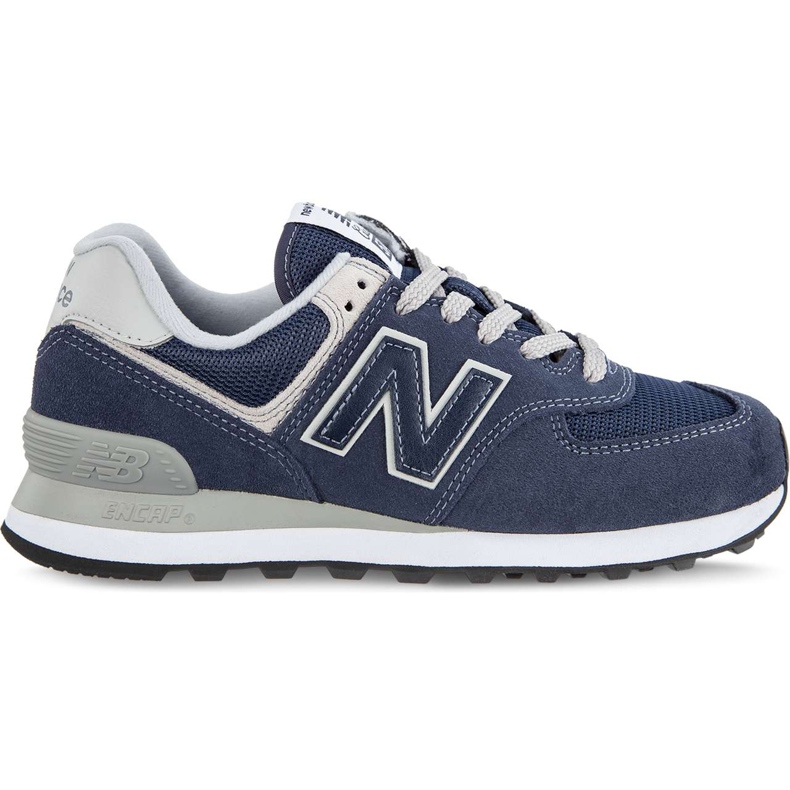 New Balance Wl574en Marine Avec Blanc bleu marin New Balance Wl574en Marine Avec Blanc bleu marin