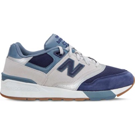 New Balance Ml597ngt Silver gris multicolore bleu marine